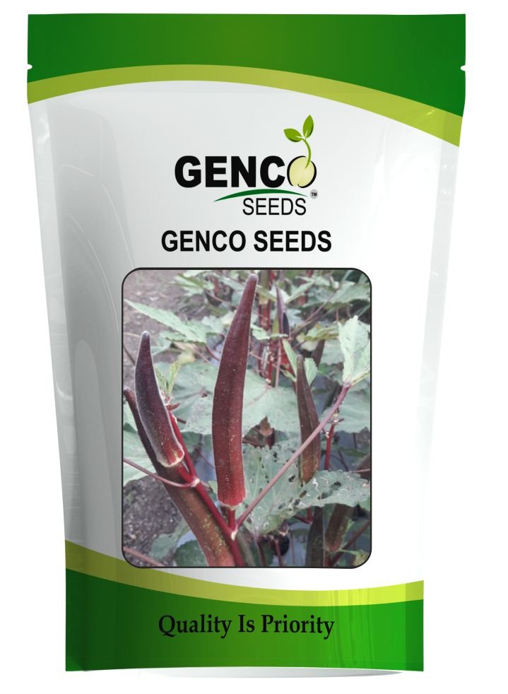 Bhendi ( भिंडी)F1 Red Sonja (F1 लाल सोनजा)